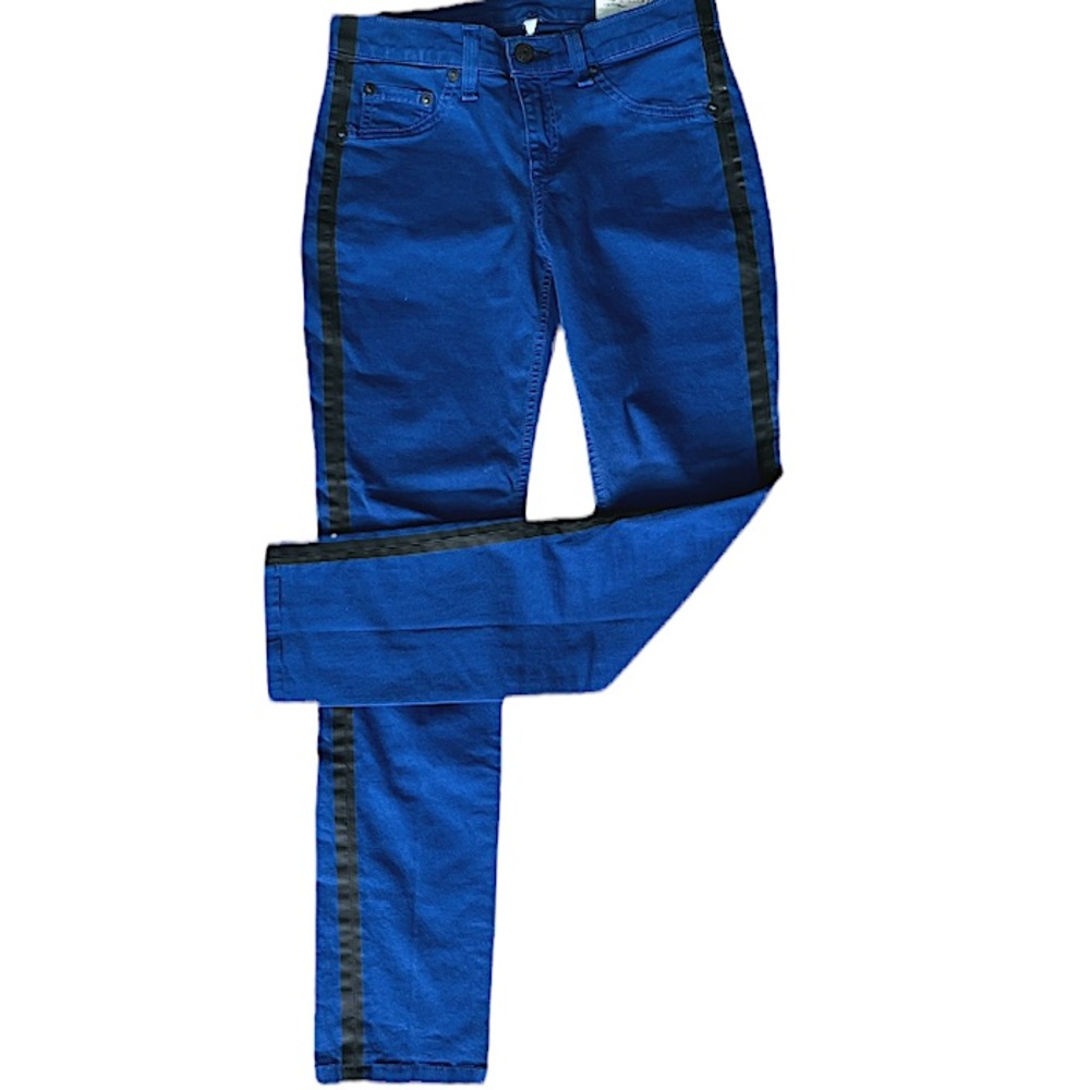 RAG & BONE for Intermix limited edition Lapis Tuxedo royal blue jeans 26
